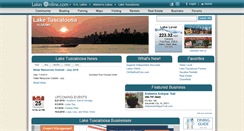 Desktop Screenshot of laketuscaloosa.info
